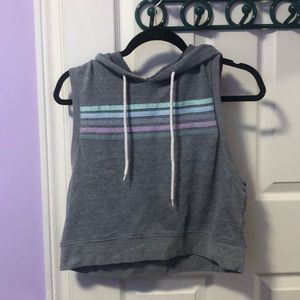 Forever 21 sleeveless hoodie